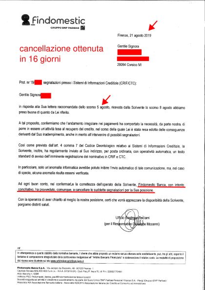 Cancellazione Findomestic